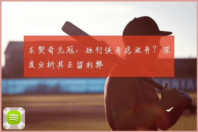 东契奇无冠,独行侠考虑放弃?深度分析其去留利弊